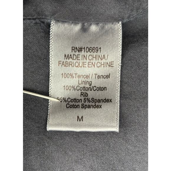 Young Fabulous & Broke The Fara Jacket Cropped Utility Medium Gray Boho Urban - Picture 11 of 14